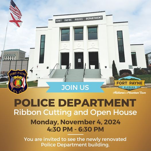 Police Department Ribbon Cutting Ceremony and Open House