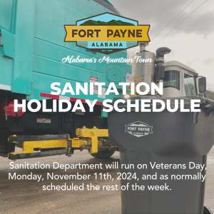 Veterans Day Sanitation