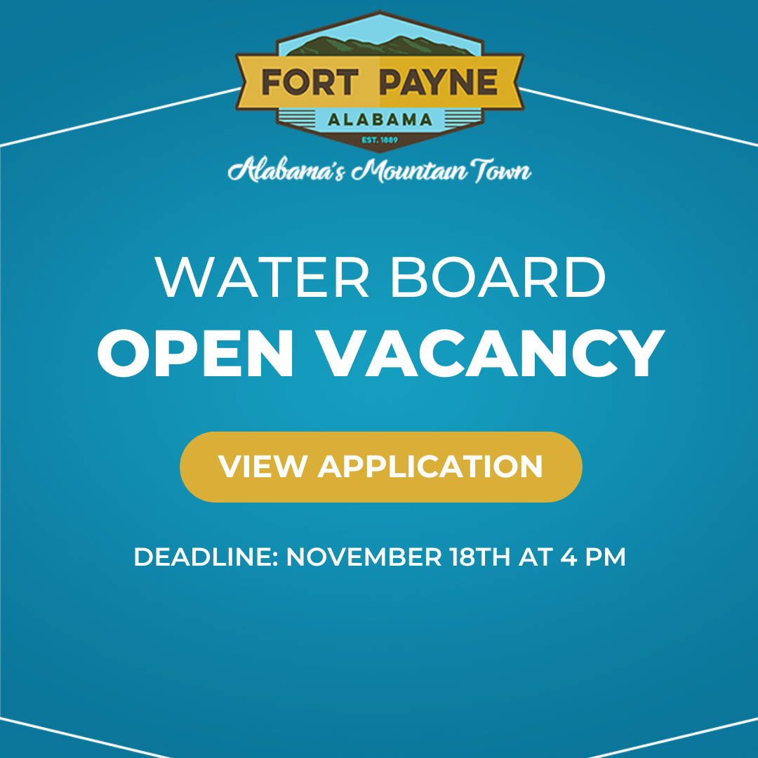 Water Board Open Vacancy