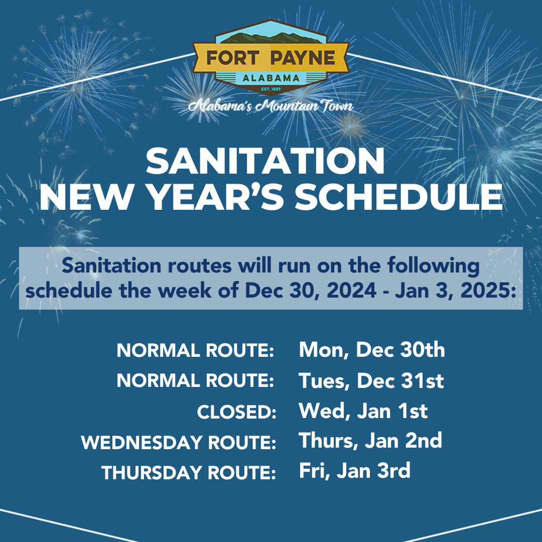 New Year's Sanitation 2025