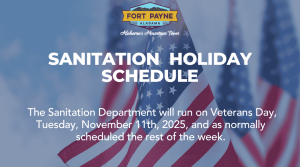 Veterans Day Sanitation