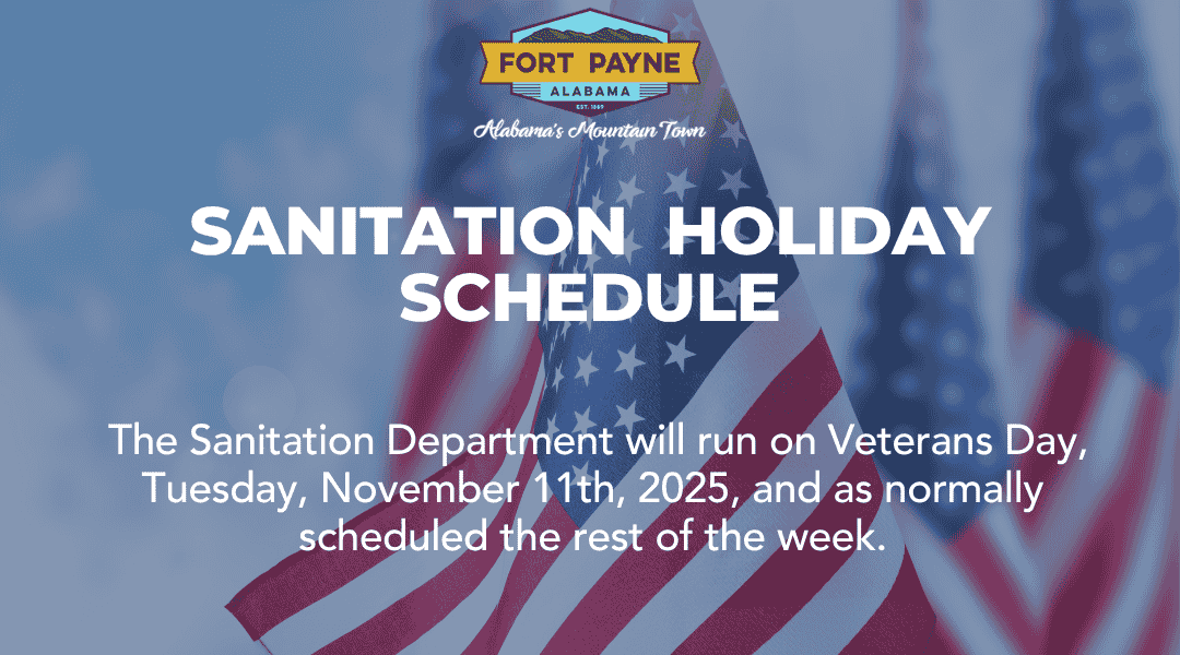 Veterans Day Sanitation