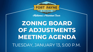 Zoning Board of Adjustments Meeting