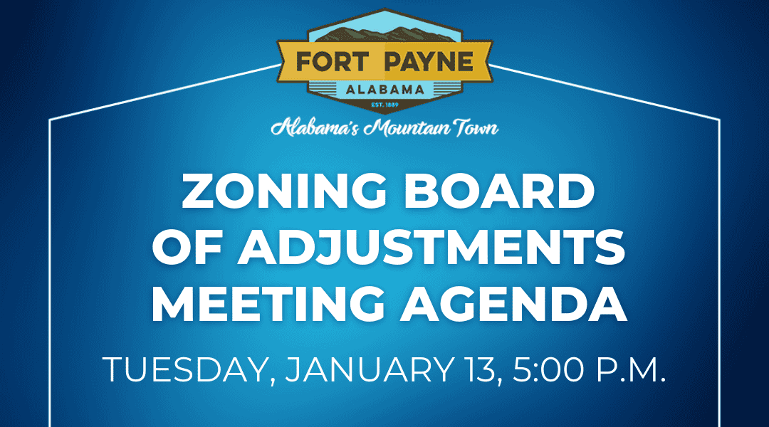 Zoning Board of Adjustments Meeting