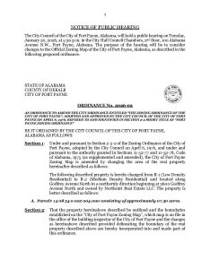 Planning Commission Meeting